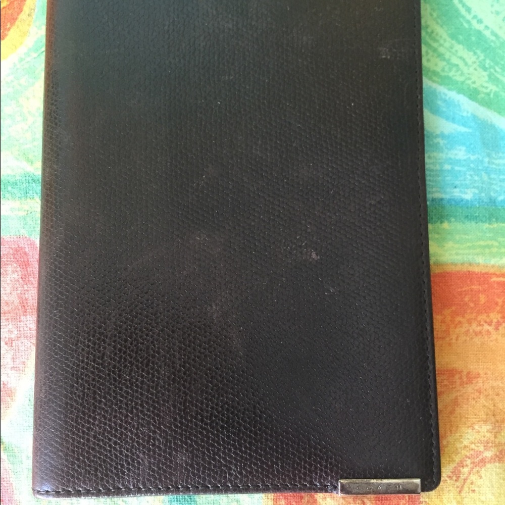 COACH Leather Passport Wallet - Picture 2 of 4